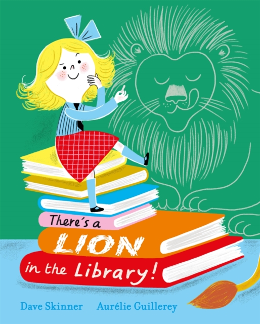Image for There's a Lion in the Library!