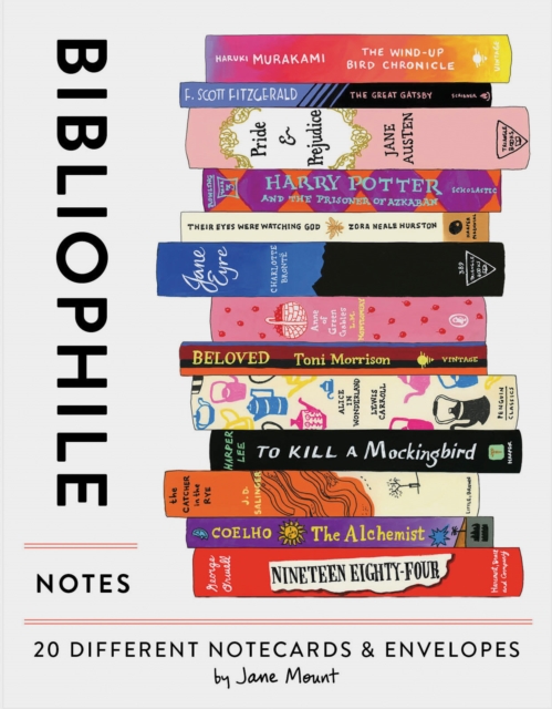 Image for Bibliophile Notes : 20 Different Notecards & Envelopes