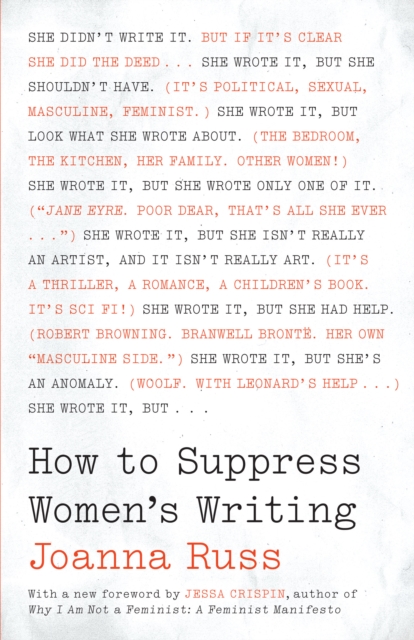 Cover for: How to Suppress Women's Writing