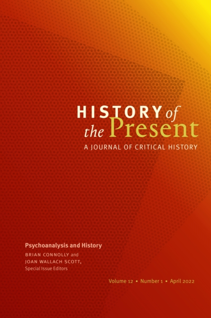 Cover for: Psychoanalysis and History