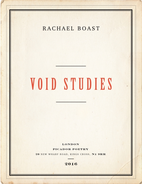 Image for Void Studies