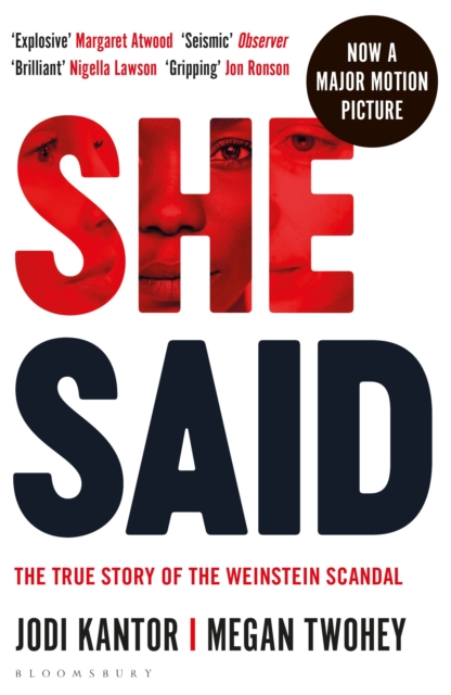 Image for She Said : The New York Times bestseller from the journalists who broke the Harvey Weinstein story