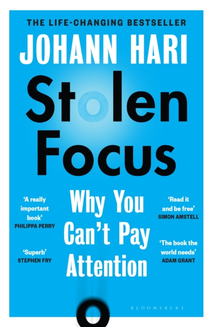 Image for Stolen Focus : The Surprising Reason You Can't Pay Attention