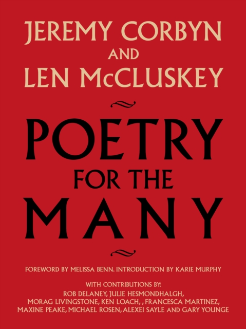 Cover for: Poetry for the Many : An Anthology