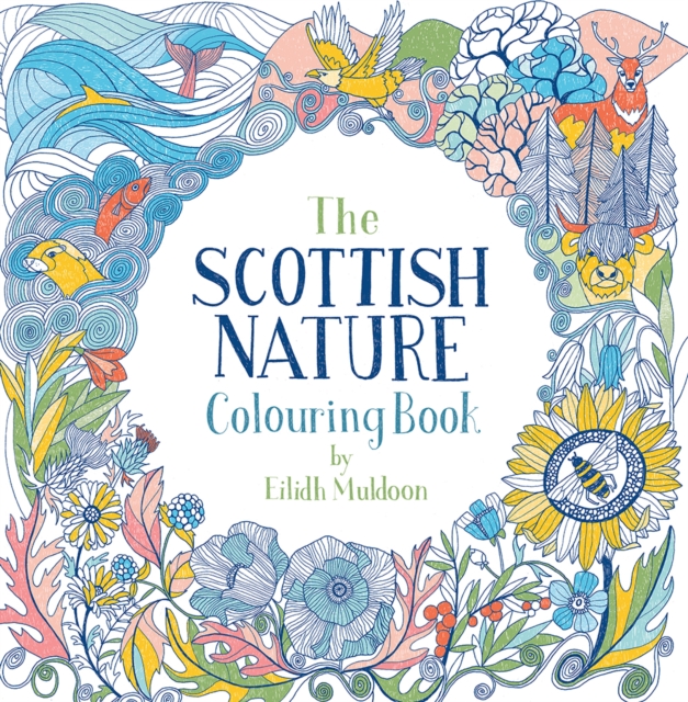 Cover for: The Scottish Nature Colouring Book