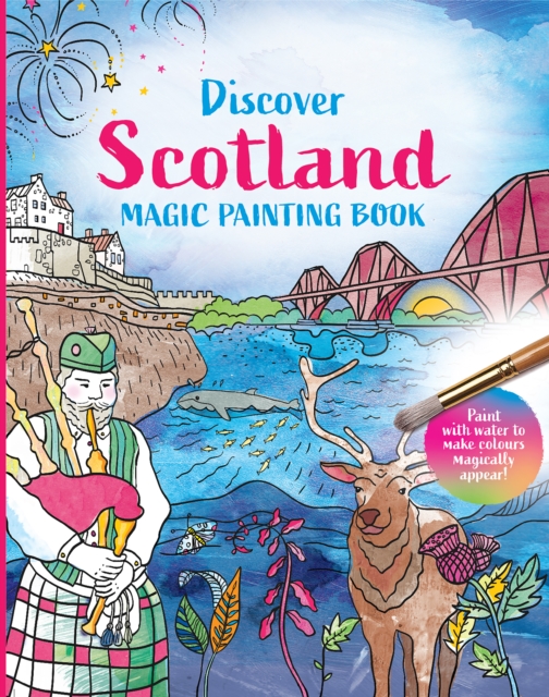 Cover for: Discover Scotland: Magic Painting Book