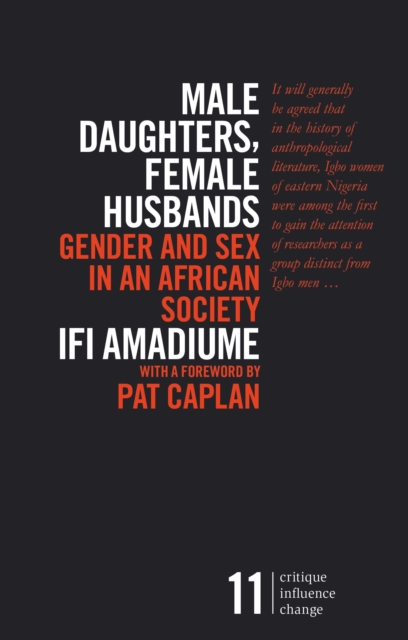 Image for Male Daughters, Female Husbands : Gender and Sex in an African Society