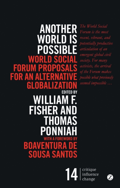 Cover for: Another World Is Possible : World Social Forum Proposals for an Alternative Globalization