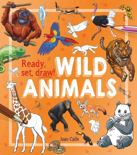 Cover for: Ready, Set, Draw!: Wild Animals