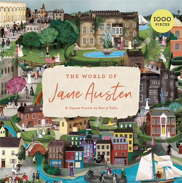 Cover for: The World of Jane Austen : A Jigsaw Puzzle with 60 Characters and Great Houses to Find