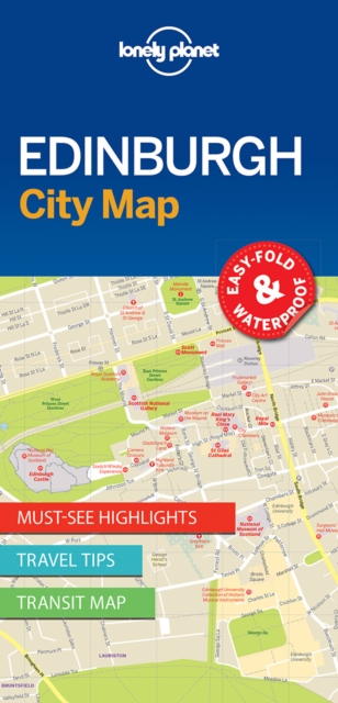 Cover for: Lonely Planet Edinburgh City Map