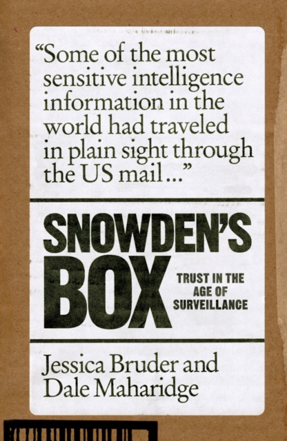 Image for Snowden's Box : Trust in the Age of Surveillance
