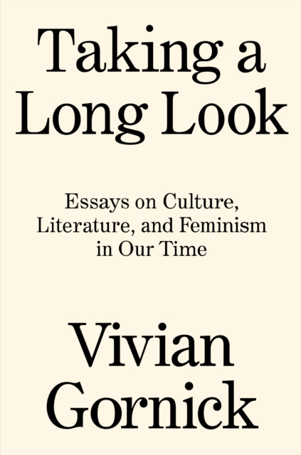 Cover for: Taking a Long Look : Essays on Culture, Literature and Feminism in Our Time