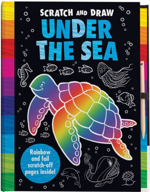 Image for Scratch & Draw Ocean Animals - Scratch Art Activity Book