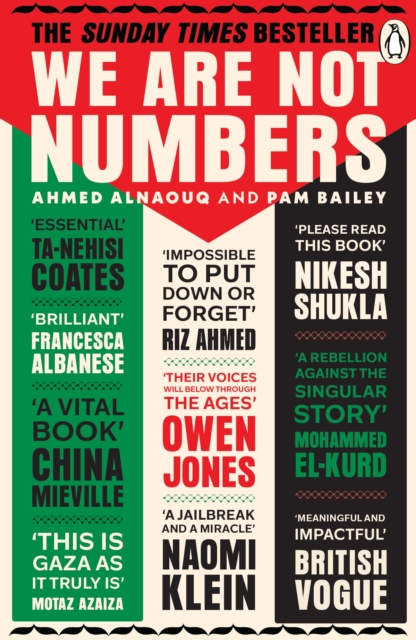 Image for We Are Not Numbers : The Voices of Gaza’s Youth