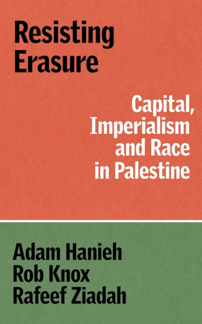 Image for Resisting Erasure : Capital, Imperialism and Race in Palestine
