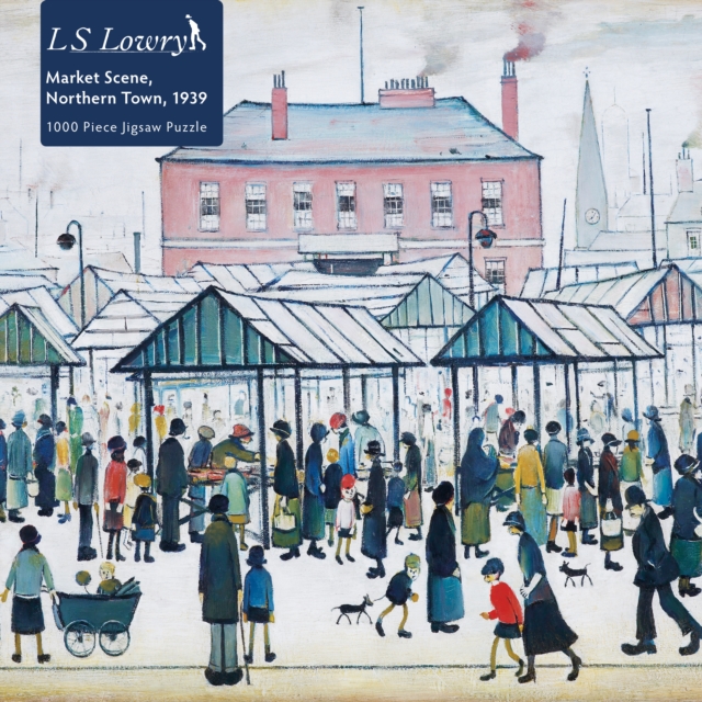 Image for Adult Jigsaw Puzzle L.S. Lowry: Market Scene, Northern Town, 1939 : 1000-piece Jigsaw Puzzles