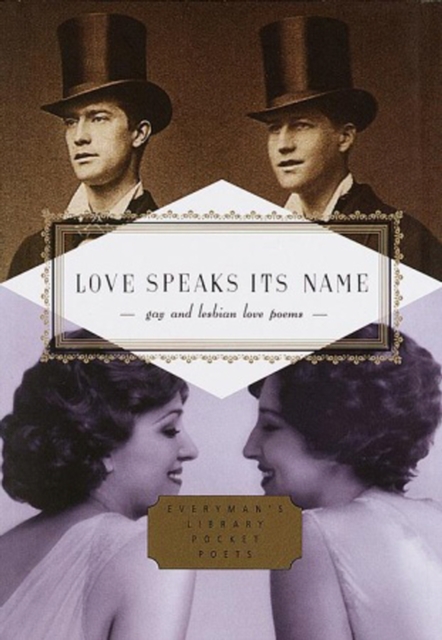 Image for Love Speaks Its Name : Gay and Lesbian Love Poems