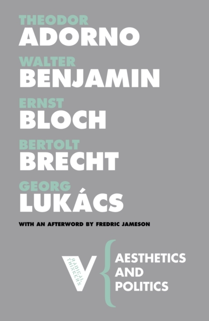 Cover for: Aesthetics and Politics
