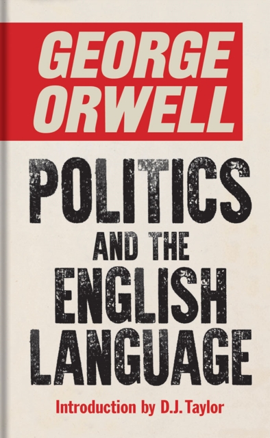 Cover for: Politics and the English Language