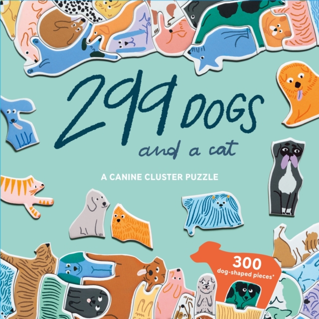 Cover for: 299 Dogs (and a cat) : A Canine Cluster Puzzle